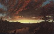 Frederic Edwin Church Wild twilight oil painting reproduction